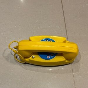 Vintage Yellow Handi-craft Play Phone